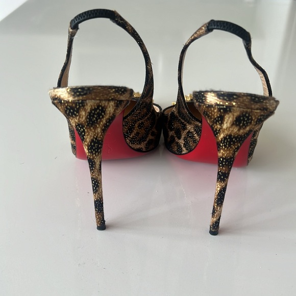 Christian Louboutin Drama Sling Panthere - Picture 6 of 7